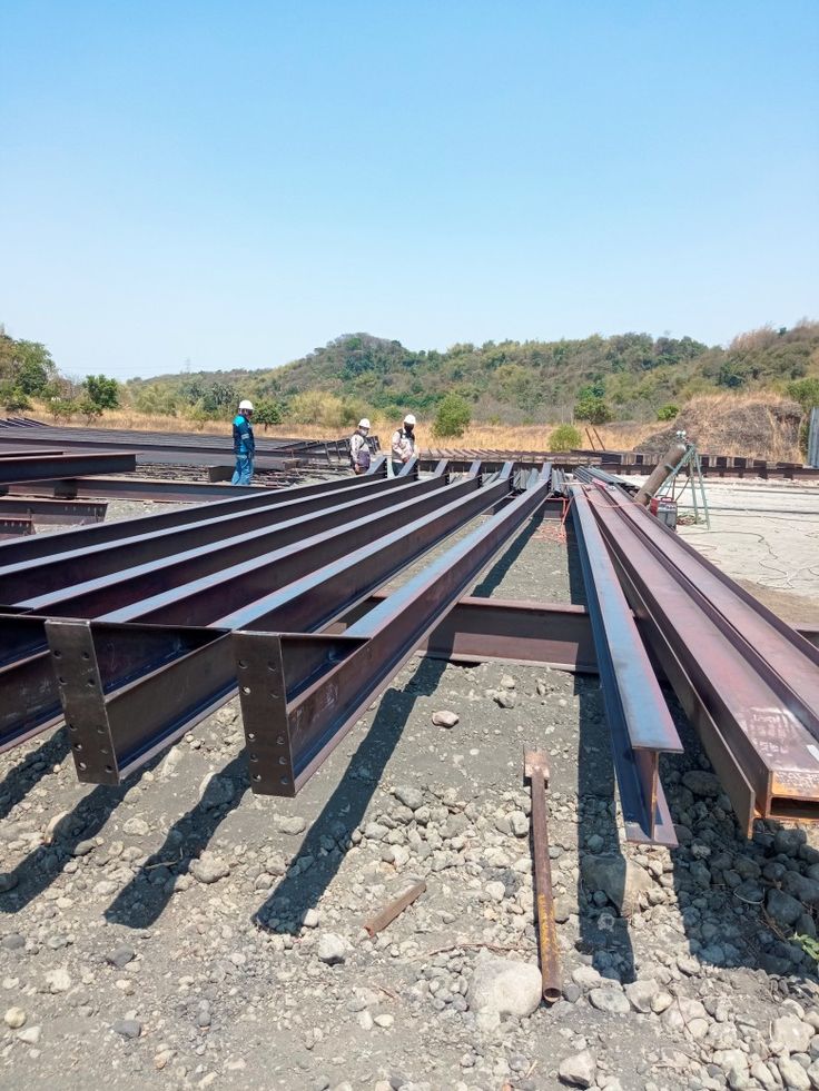 desain sambungan baja, teknik pengelasan kolom hingga penggunaan bolt connection