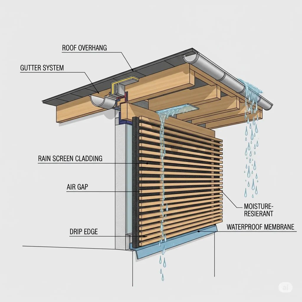 Lindungi rumah Anda  dengan desain overstek atap anti tembok basah